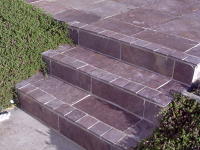 Violet Slate Stairs